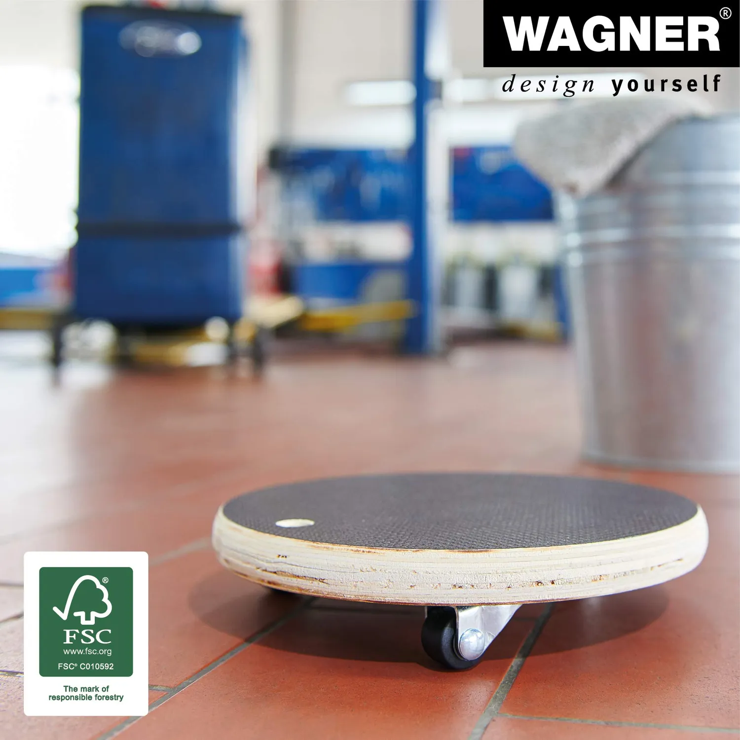 Wagner MM 1106 Carrello Trasporto Tondo Ø20 cm 100 kg