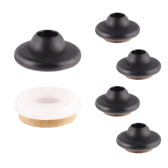 Wagner QuickClick feltrini sedie Ø30 set 4 pz fibra SYNO Vitra