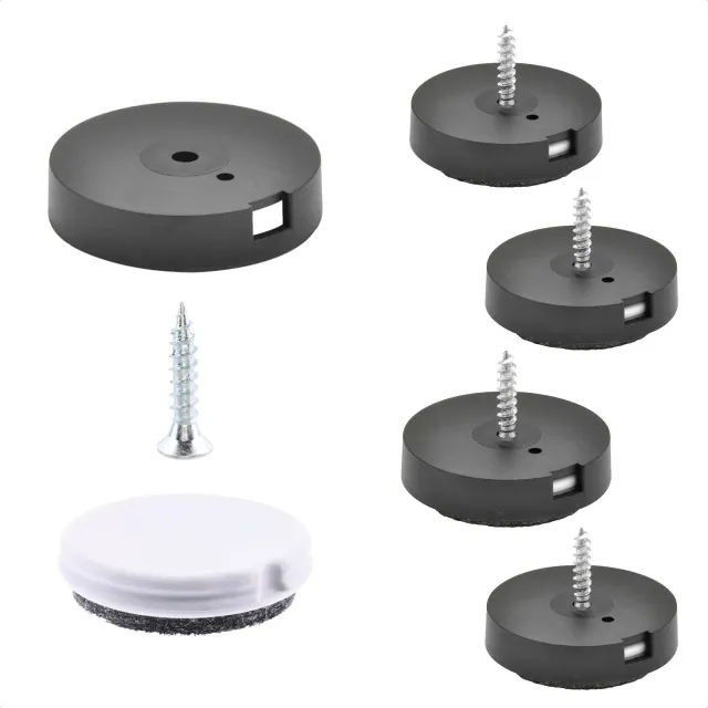 WAGNER QuickClick DUO Pattini 20 mm Feltro-Plastica 4 pz