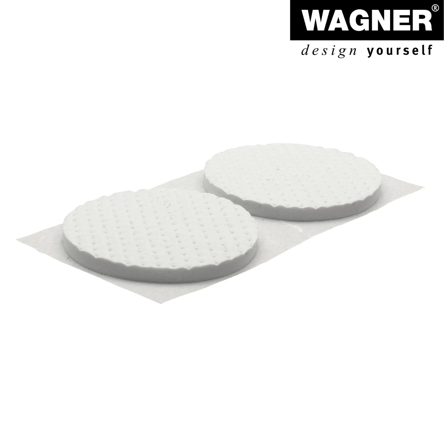 Wagner Soft Pads 16024099 feltrini bianchi 4 pezzi antiscivolo