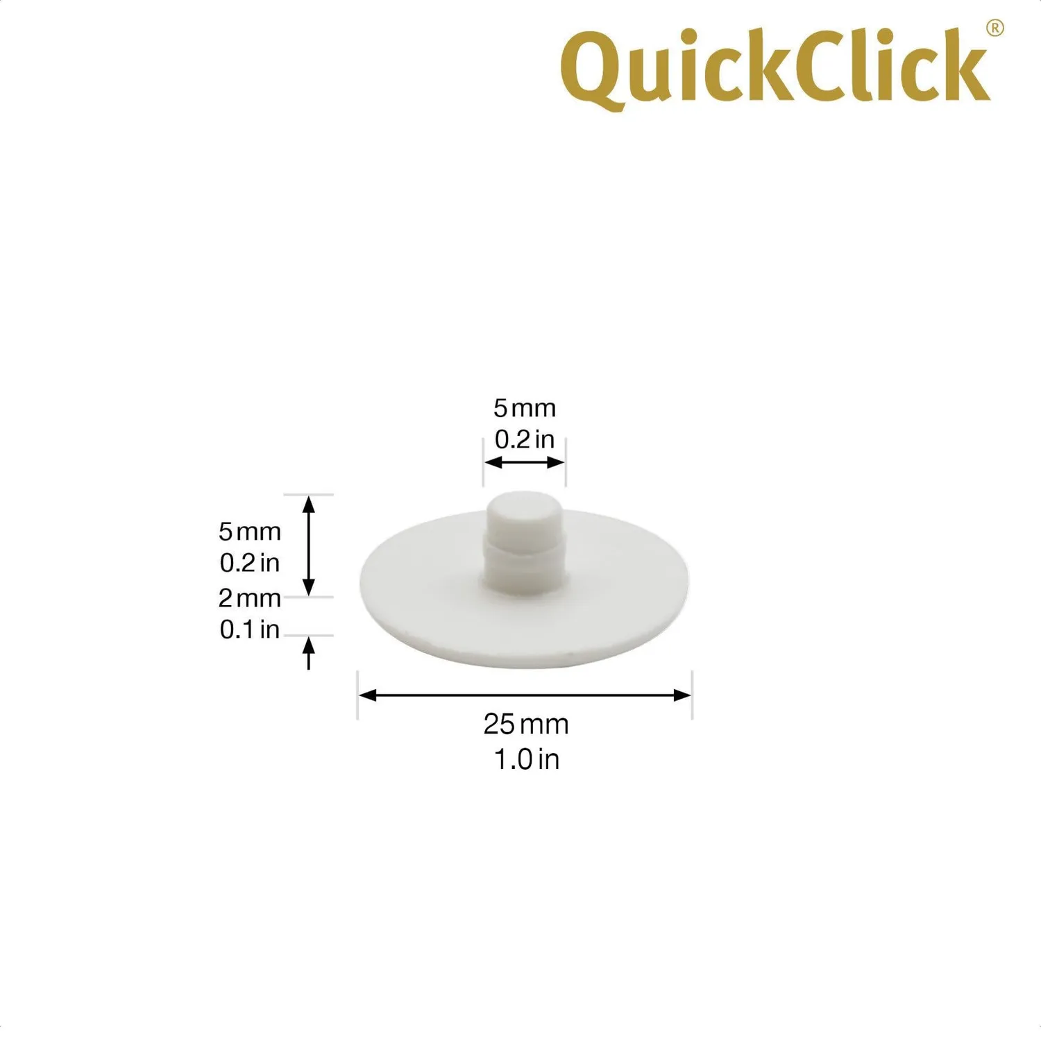 Wagner QuickClick 15788500 pattini ricambio Ø20 mm 8 pezzi Extreme