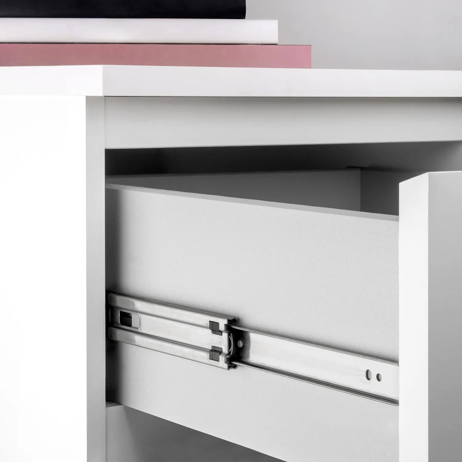 Emuca Guide a Sfere Cassetti 500 mm 68 kg Zincato 4 Set
