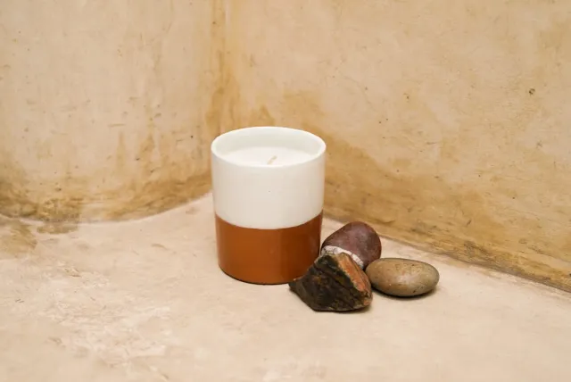 NIVA Design Bicolor candela terracotta al fico