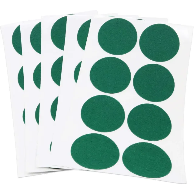Adsamm Feltrini Autoadesivi Ø 50 mm Verde 40 pz Ultrasottili