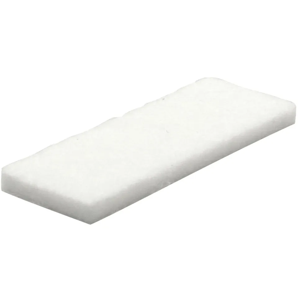 Wagner 15174499 EH 1744 feltrini 16x44 mm bianchi 12 pezzi
