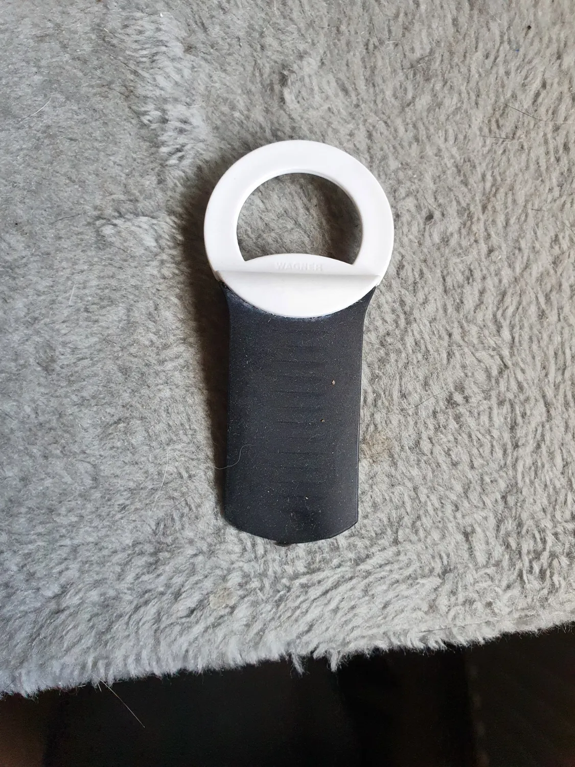 Wagner Cuneo Fermaporta Gomma Gancio Piccolo 110 mm