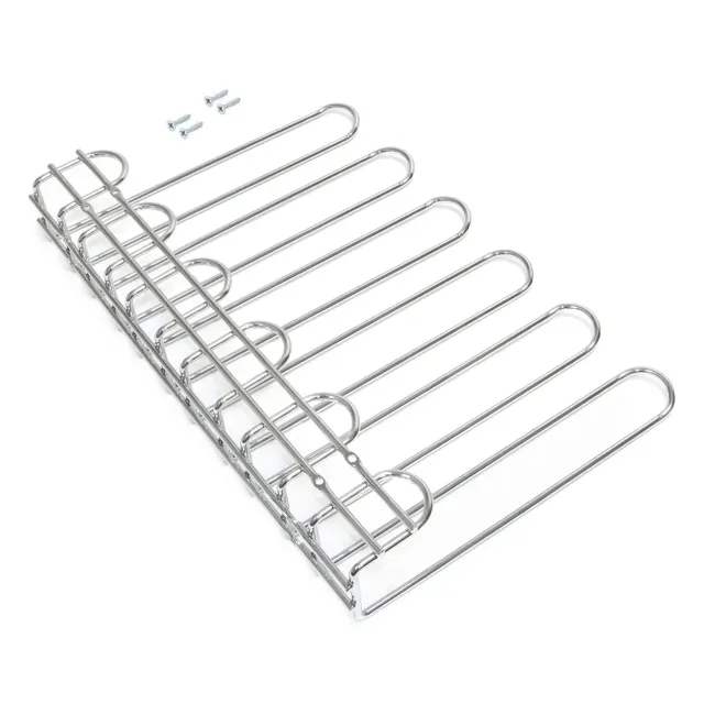 Emuca portabicchieri 5 linee 320 mm acciaio cromato