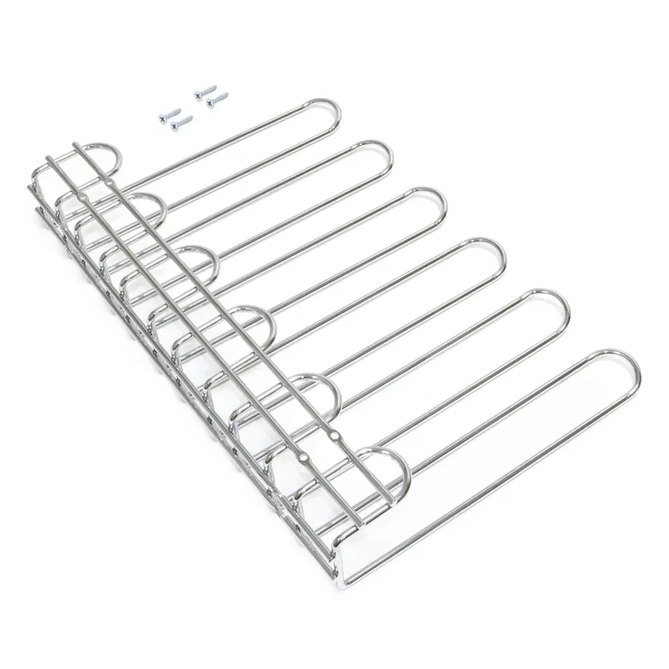 Emuca portabicchieri 5 linee 320 mm acciaio cromato