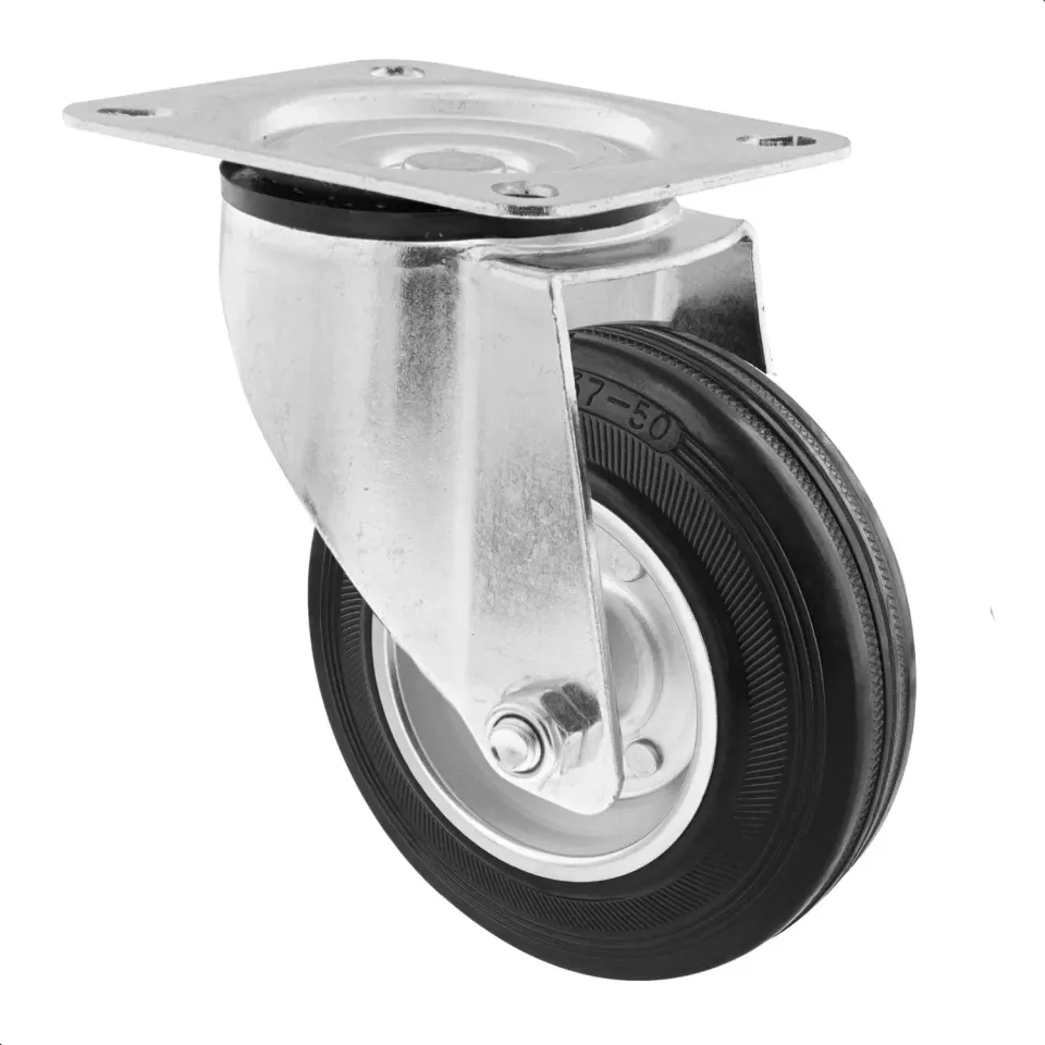 Wagner 04612401 RO 6124 rotella gomma piena 125 mm portata 100 kg