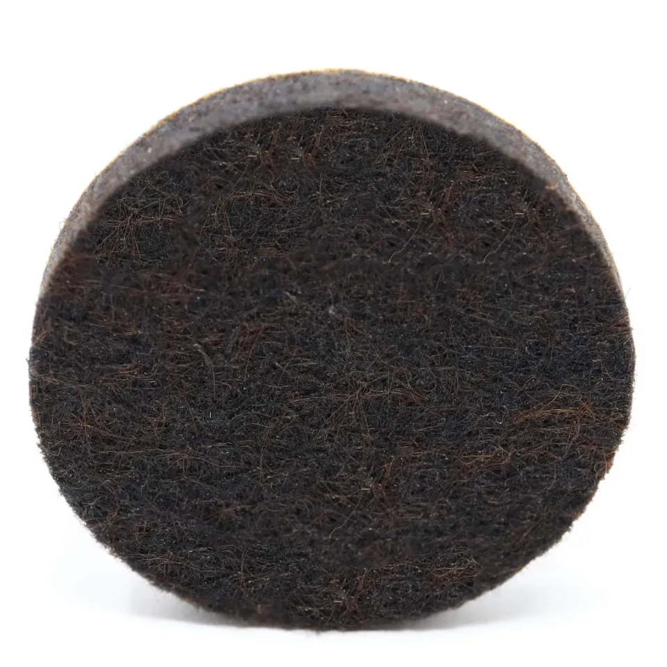 Adsamm feltrini autoadesivi Ø 36 mm marroni 4 pezzi feltro