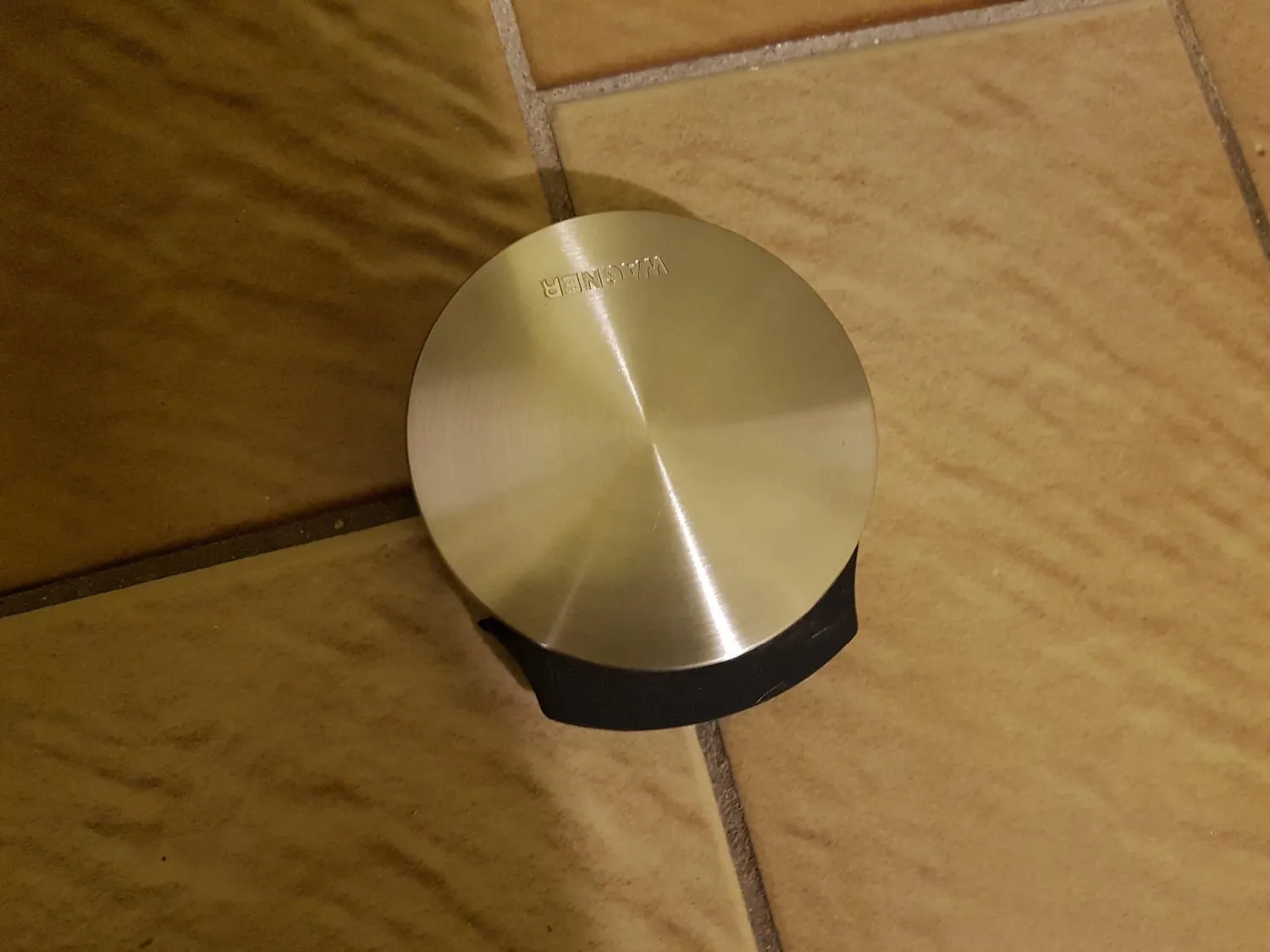 Wagner Fermaporta Pavimento Ø50 mm Zinco Avvitare Incollare
