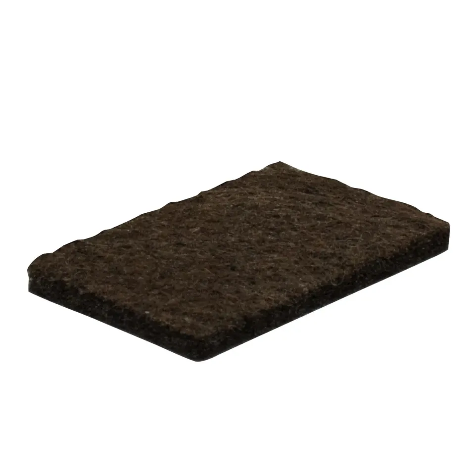 Wagner EH 1737 feltrini adesivi 22x36 mm marroni 12 pz feltro