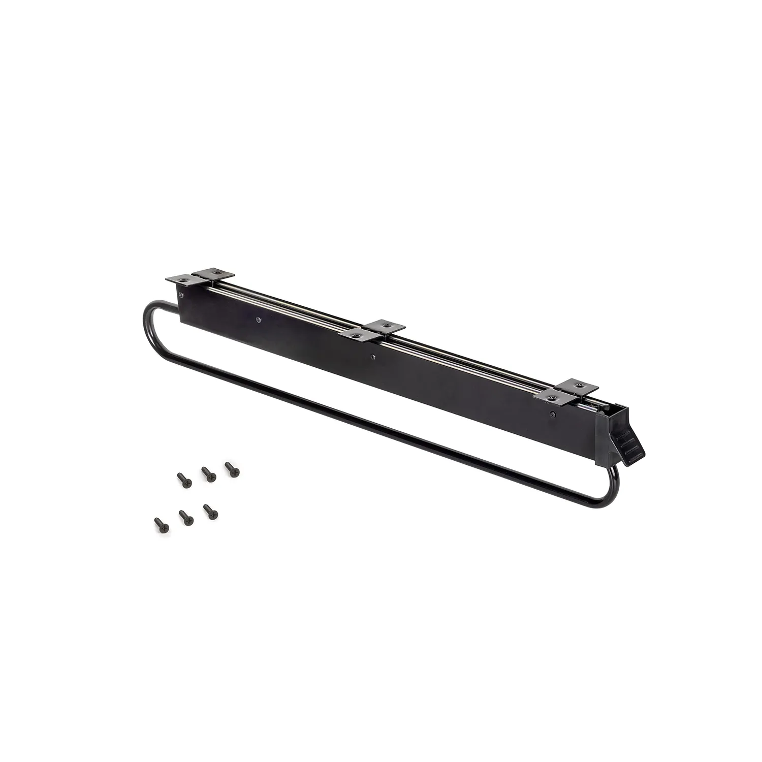 Emuca appendiabiti estraibile armadio 800 mm grigio
