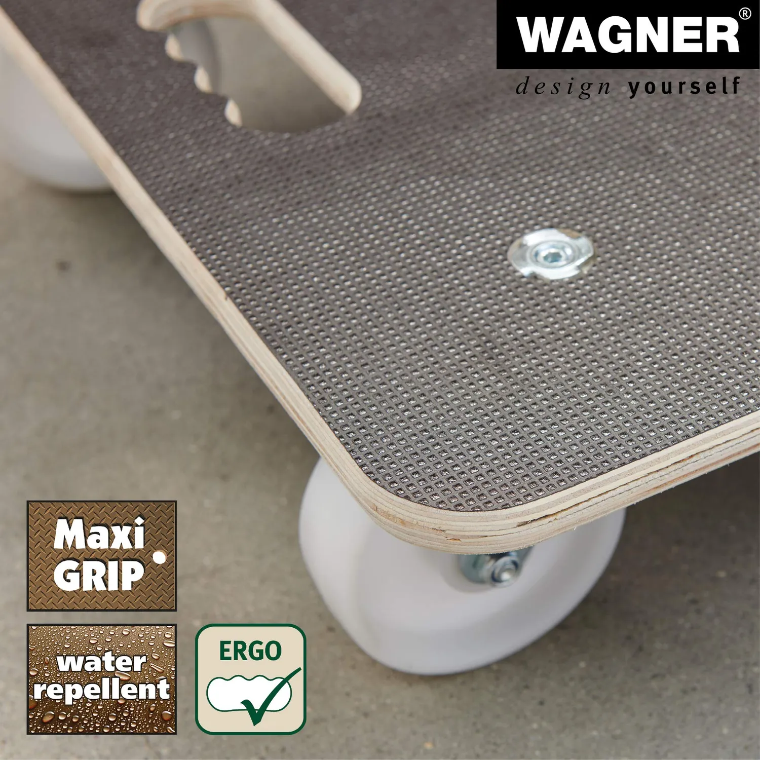 Wagner MM 1113 carrello trasporto 59x49 cm 400 kg antiscivolo