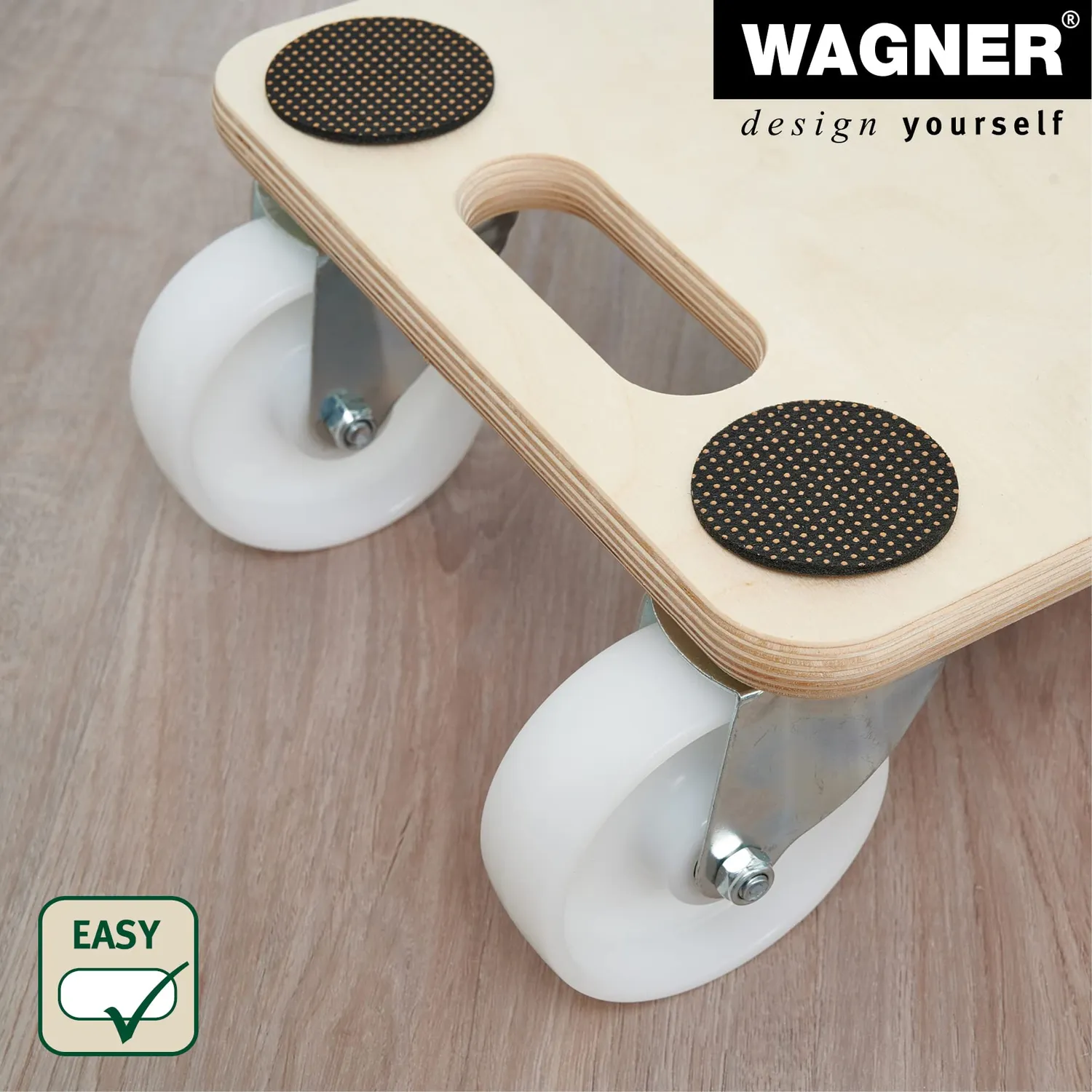 Wagner MM 1129 carrello trasporto 59x29 cm 300 kg legno