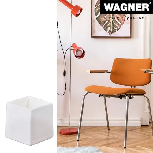 Wagner 15052199 EH 0521 tappi quadrati bianchi 4 pezzi acciaio