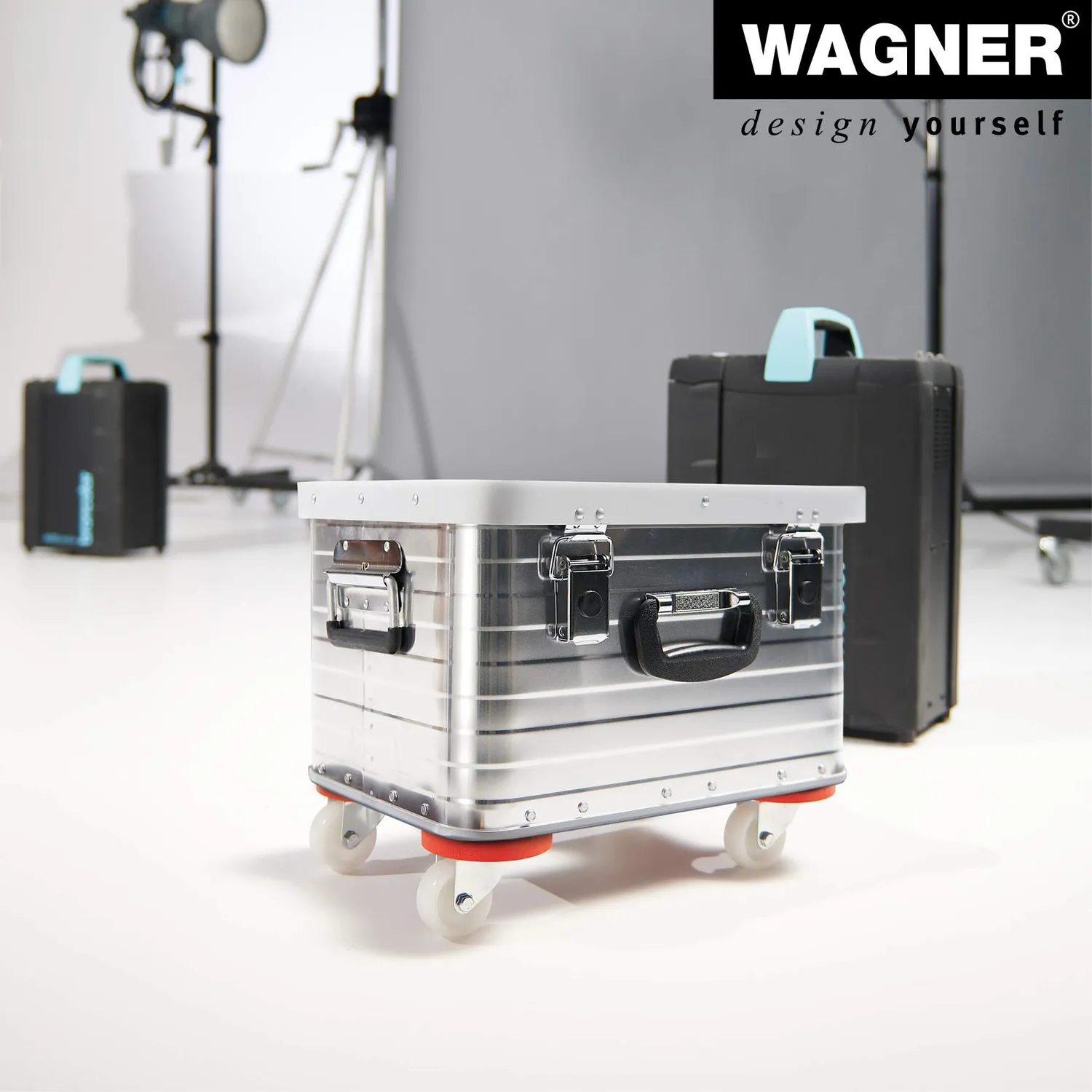 Wagner MM 1355 Carrello Trasporto 33x23 cm 200 kg Antiscivolo