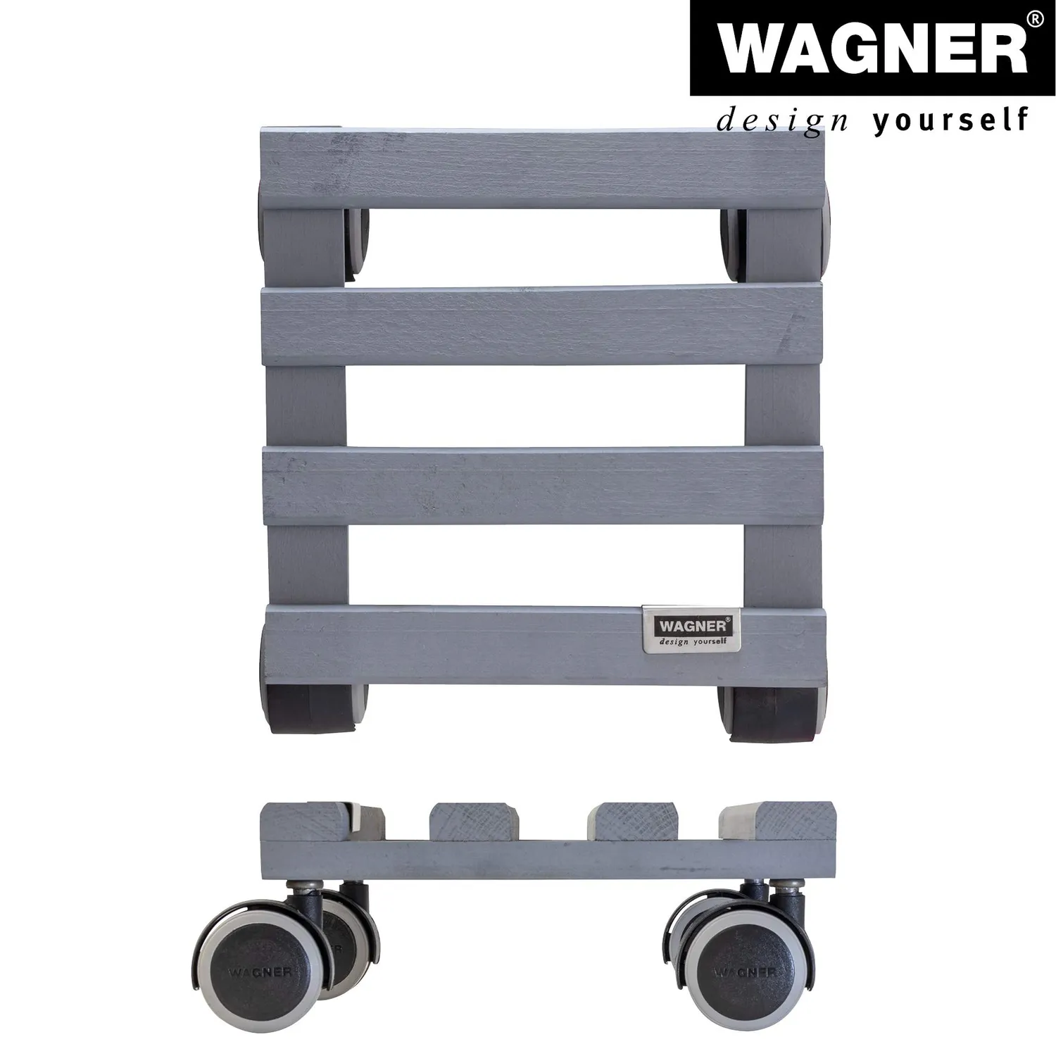 Wagner Creo Carrello per Piante 19x19 cm Grigio 50 kg
