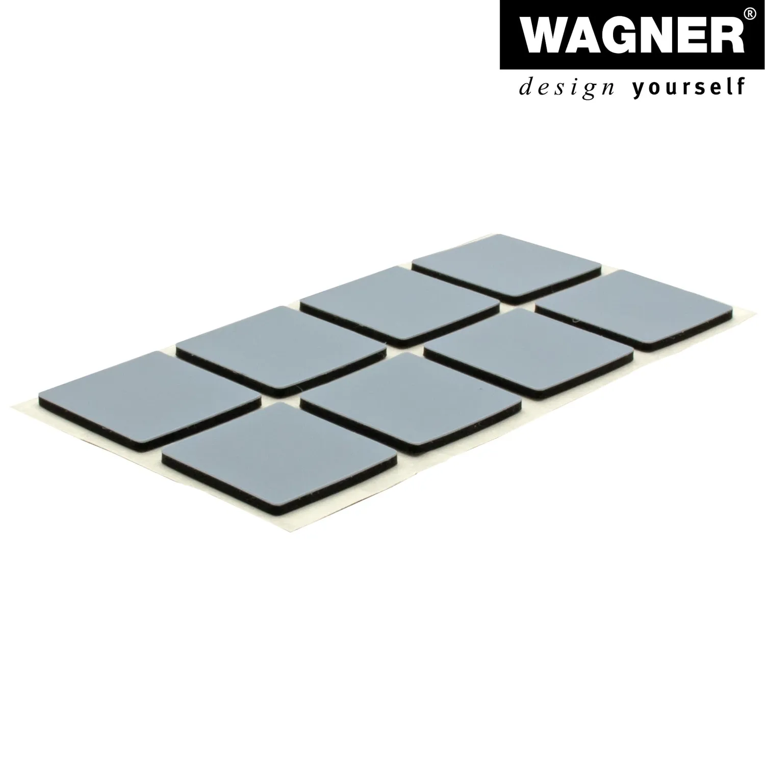 Wagner EH 1220 16122099 pattini PTFE 16 pezzi quadrati autoadesivi