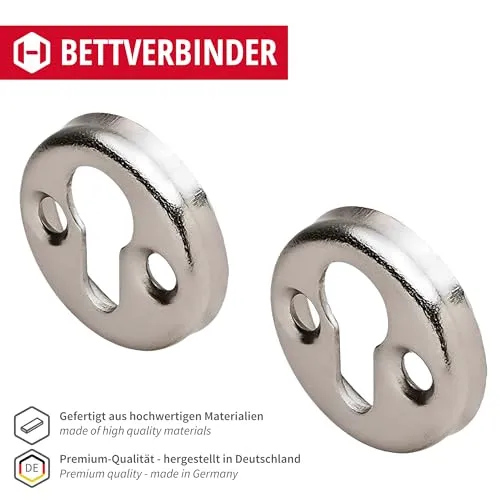 Gedotec Connettore letto a capsula Ø 30 mm 2 pezzi