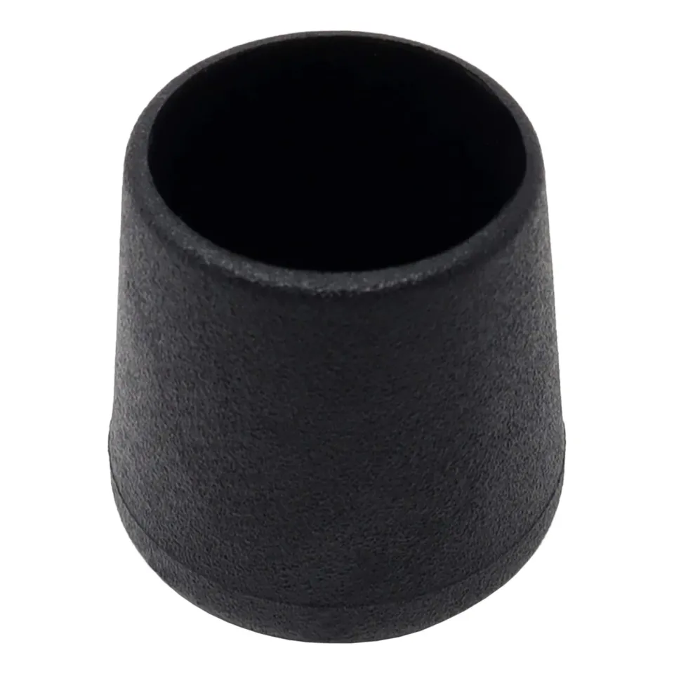 Adsamm Puntale Avvolgente Esterno Ø 27-29 mm Tappo 100 pz Nero PVC