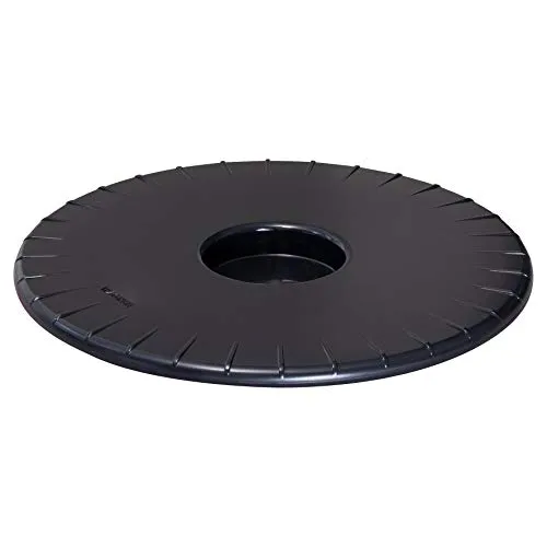 Wagner Ultraflat Sottovaso Ruote Ø30x2,5 cm Nero 100 kg
