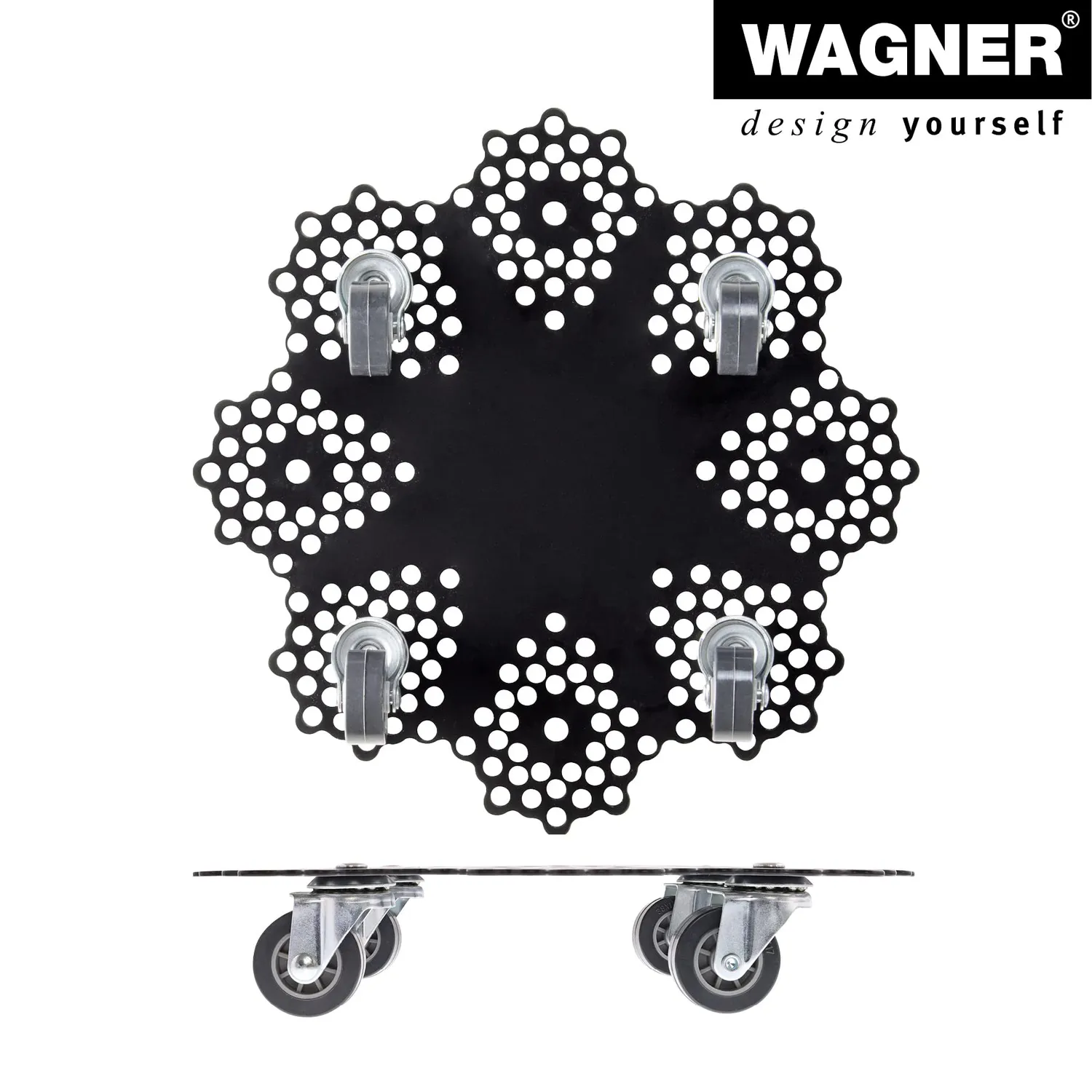 WAGNER Nostalgia 20094901 carrello piante acciaio 100 kg