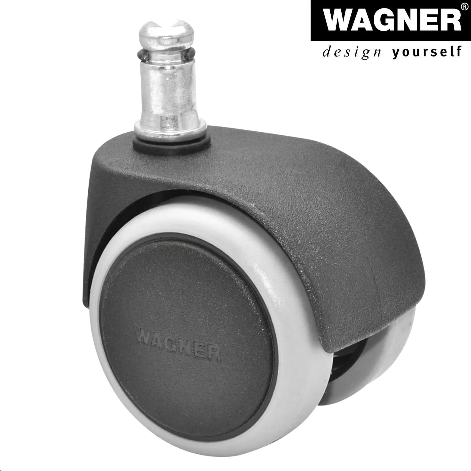 Wagner RO 4011 rotella sedia ufficio morbida 50 mm