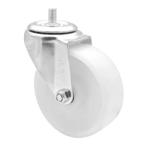 Wagner 04111101 rotella girevole bianca 100 mm perno M10 1 pz