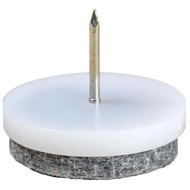 Wagner 15082899 feltrini da inchiodare Ø 30 mm bianco 4 pezzi feltro
