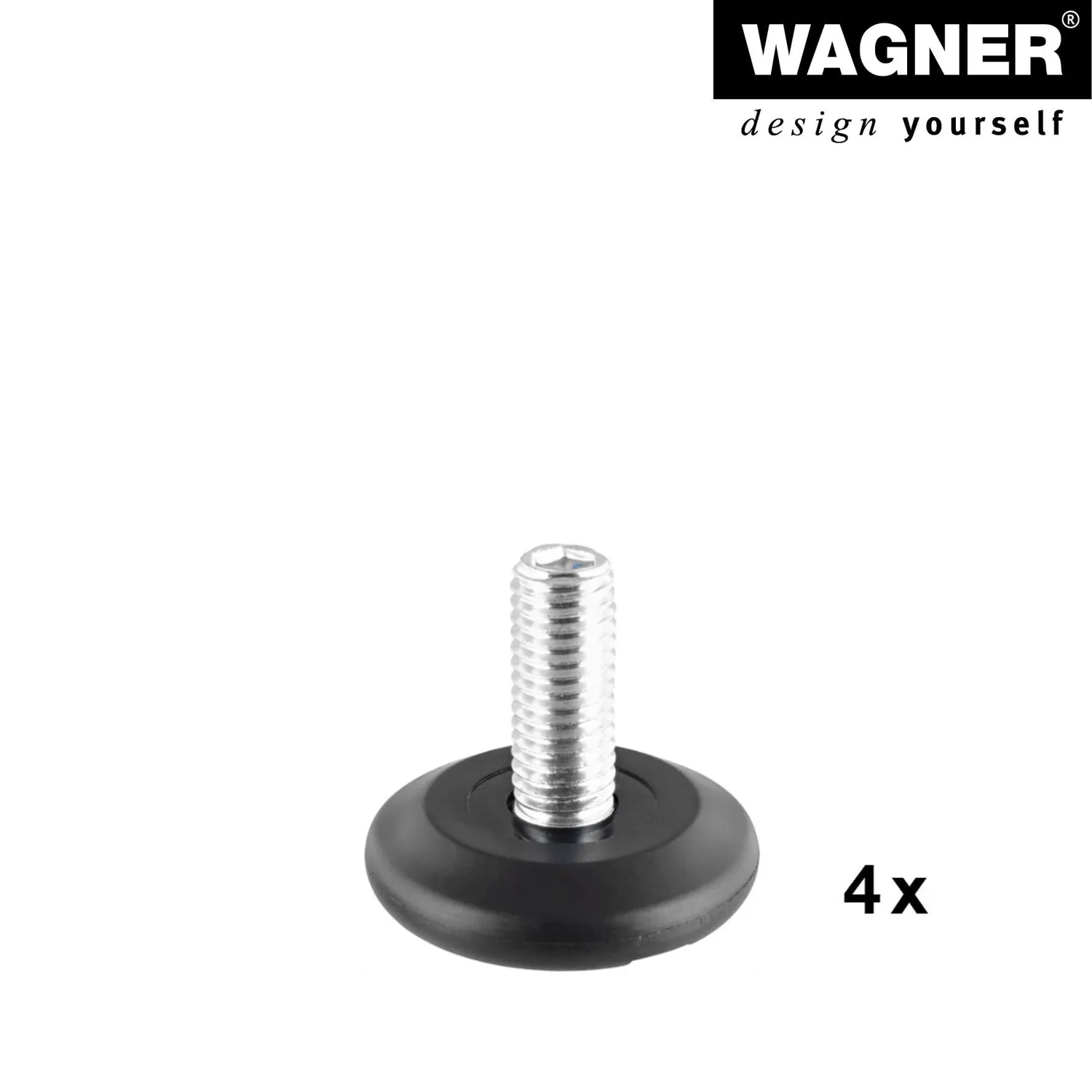 Wagner 15413004 piedini livellamento 4 pezzi M10