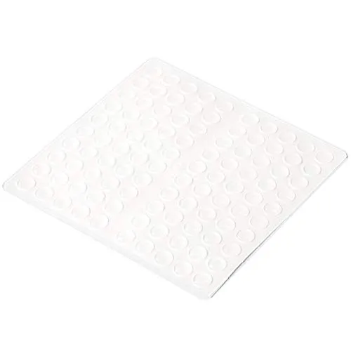 Adsamm gommini cilindrici trasparenti 10 mm adesivi
