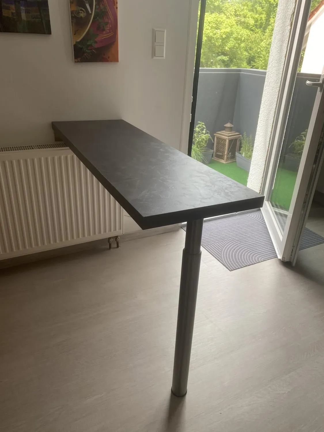 Gedotec H1730 piede mobile cromo 1 pz 700-880 mm