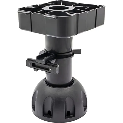 Wagner 12040200 piedino regolabile nero 150-170 mm