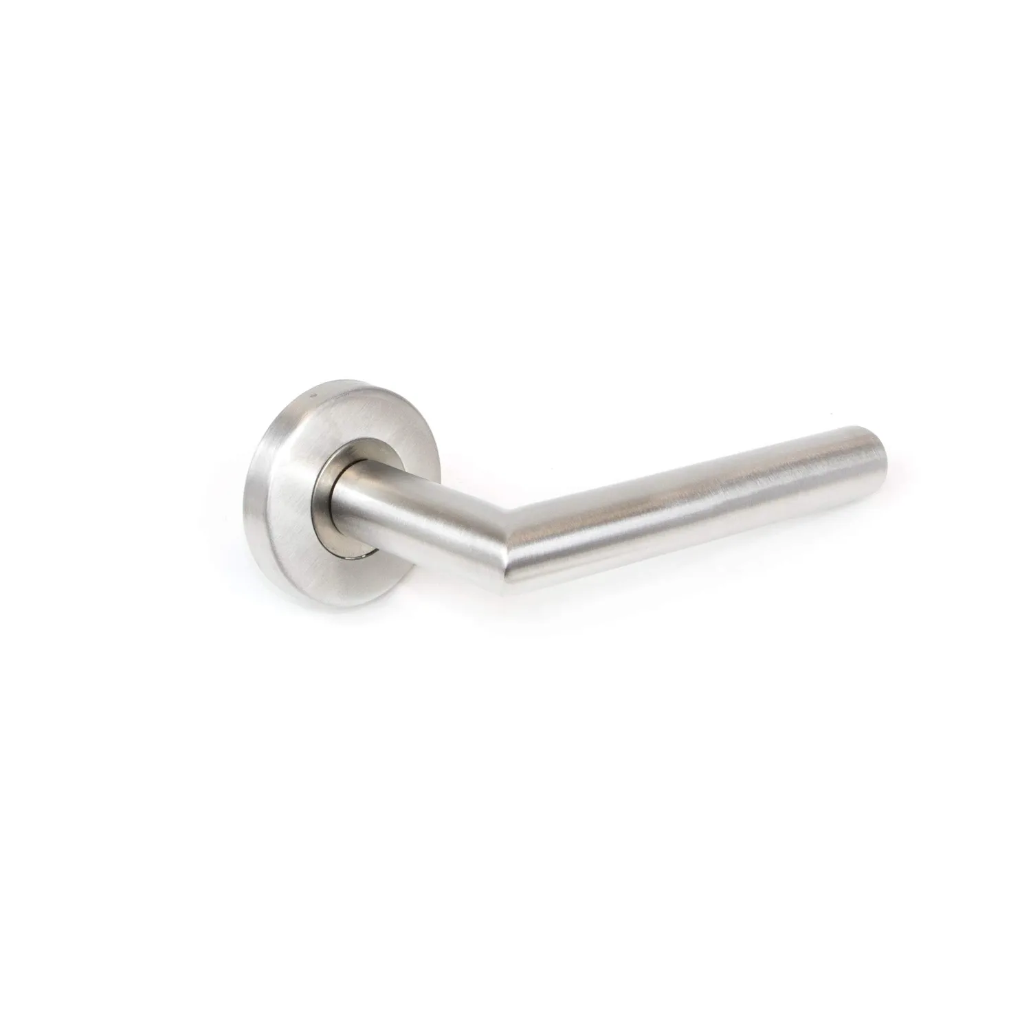 Emuca Modello L maniglie porta interna rosetta 53 mm nichel