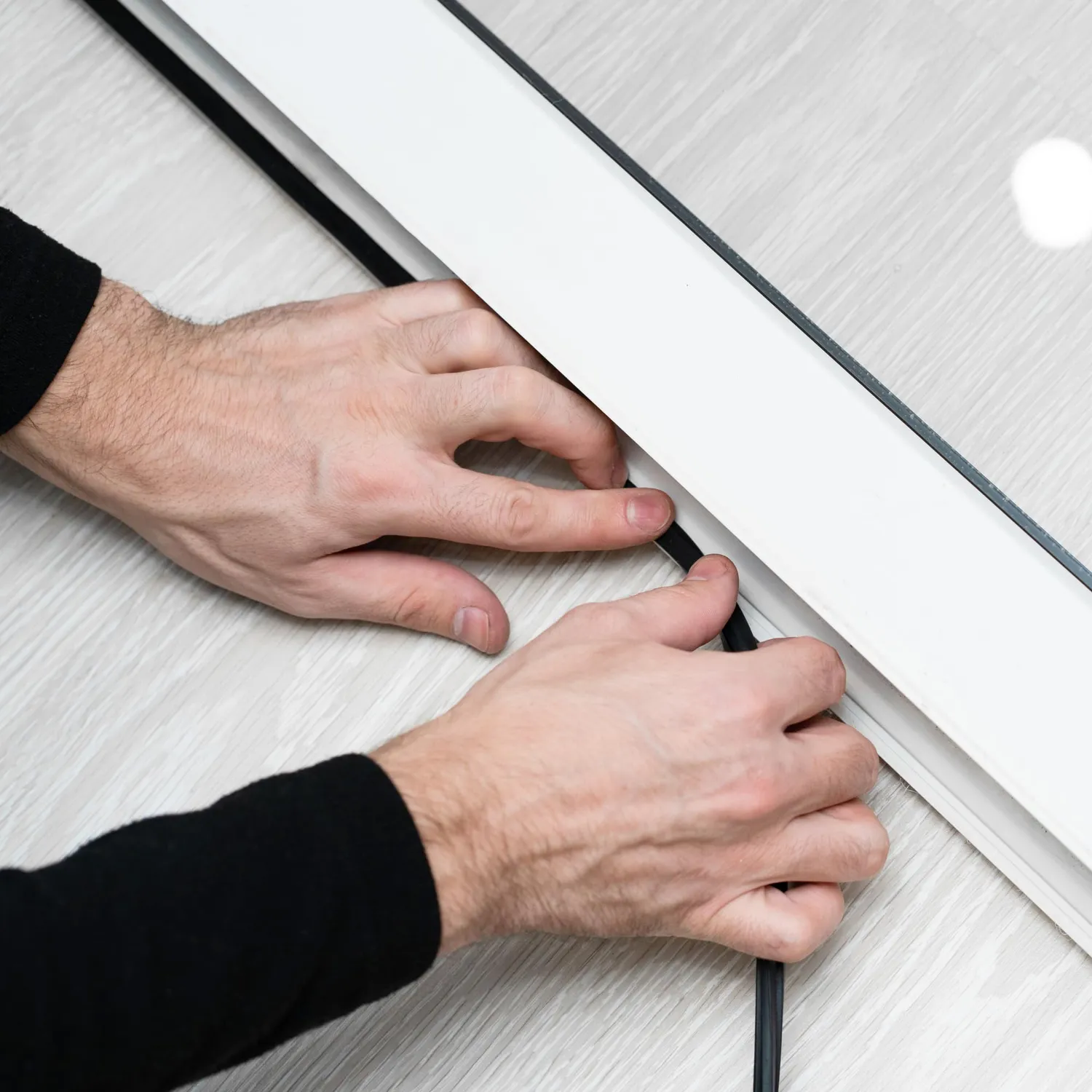 Gedotec M680 Guarnizione Telaio Porta Beige 25 m PVC