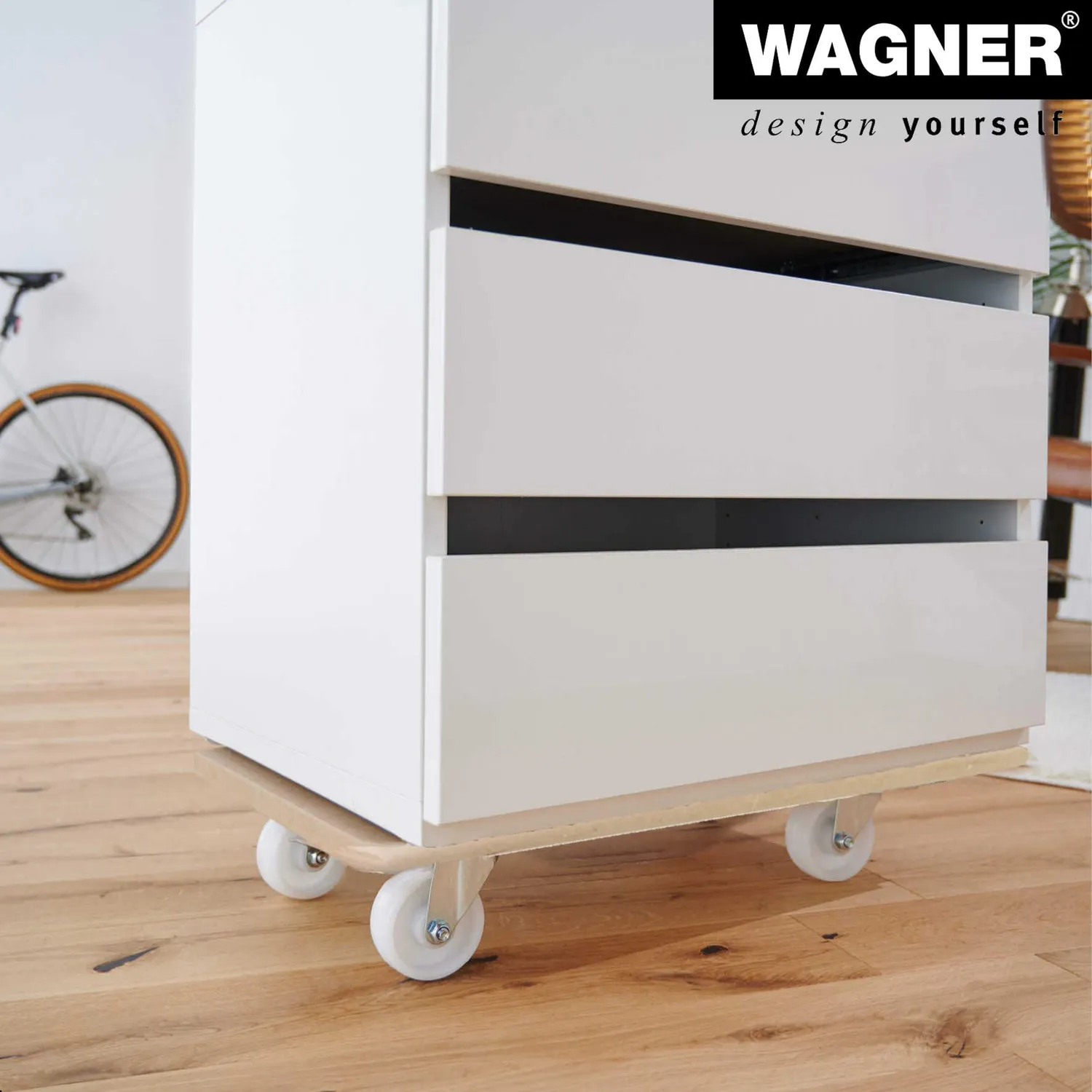 Wagner FSC carrello trasporto MDF 57,5x29 cm 200 kg