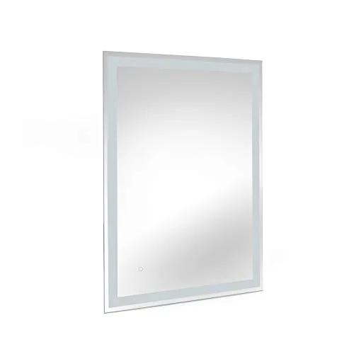 Emuca Specchio bagno LED 60x80 cm touch antiappannamento