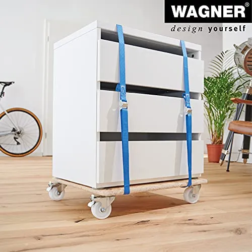 WAGNER MM 1016 cinghia ancoraggio 2,5 m set 2 pezzi