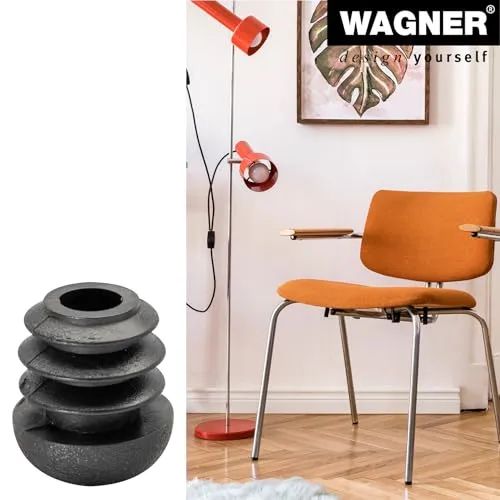 Wagner 15005099 puntali interni 4 pezzi neri plastica