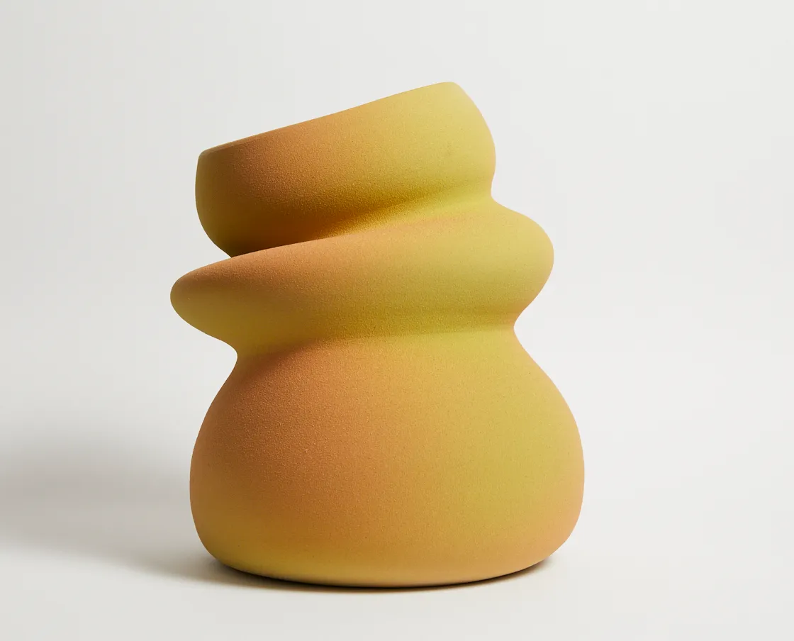 NIVA Design Colate vaso medio orange gres