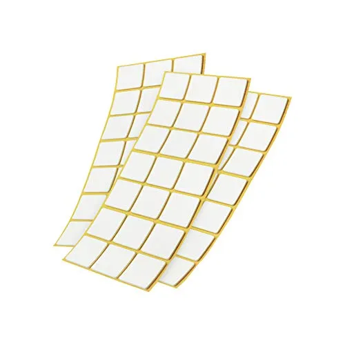 Adsamm Quality piedini antiscivolo bianchi 30x30 mm 63 pz EPDM