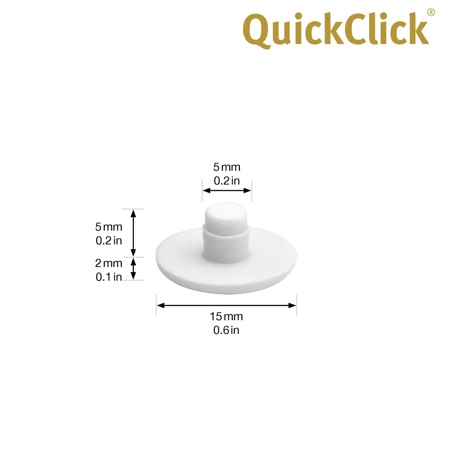 Wagner QuickClick 15788400 feltrini ricambio Ø15mm 8pz Extreme