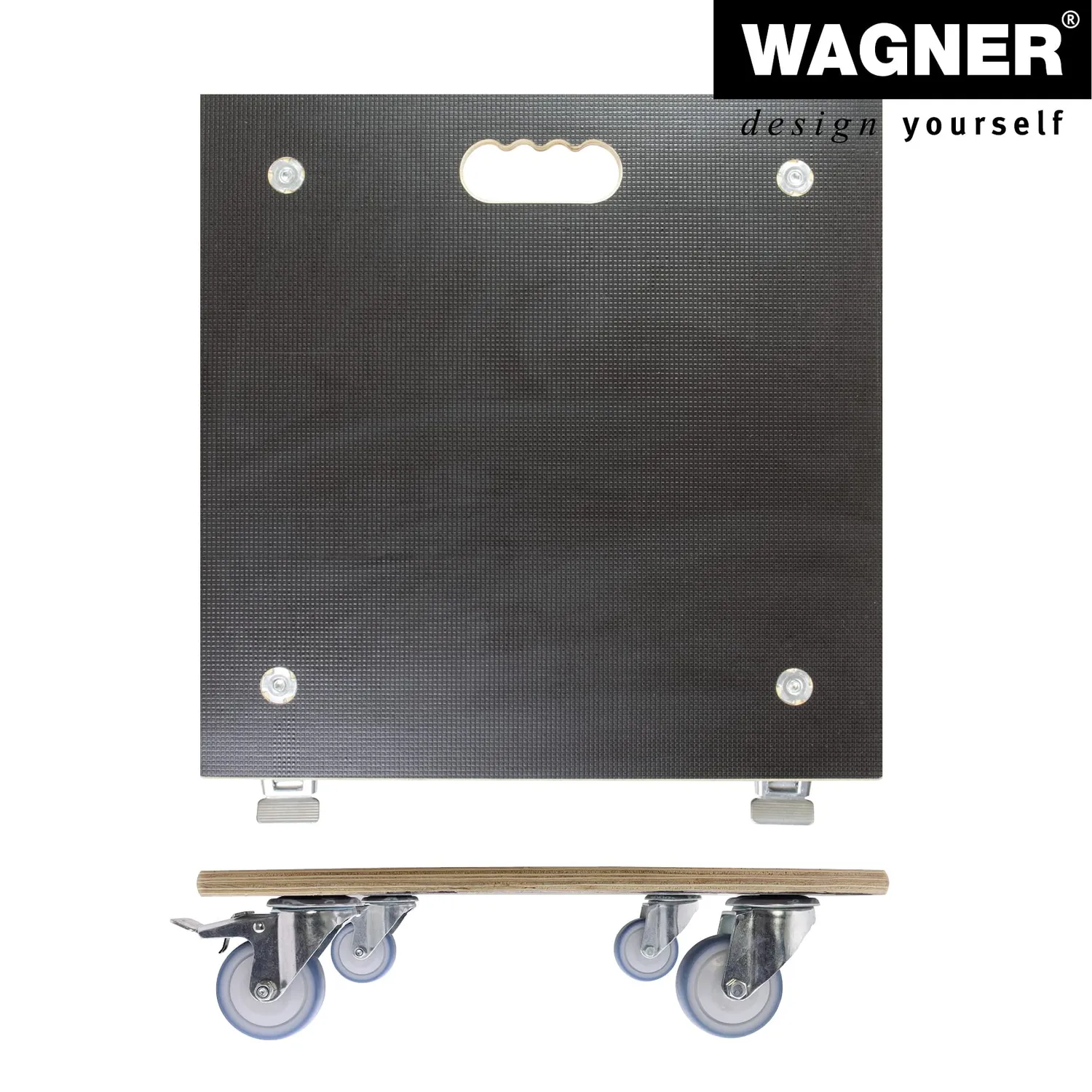 Wagner MaxiGrip GH 1347 sottovaso con ruote 48x48 cm 300 kg