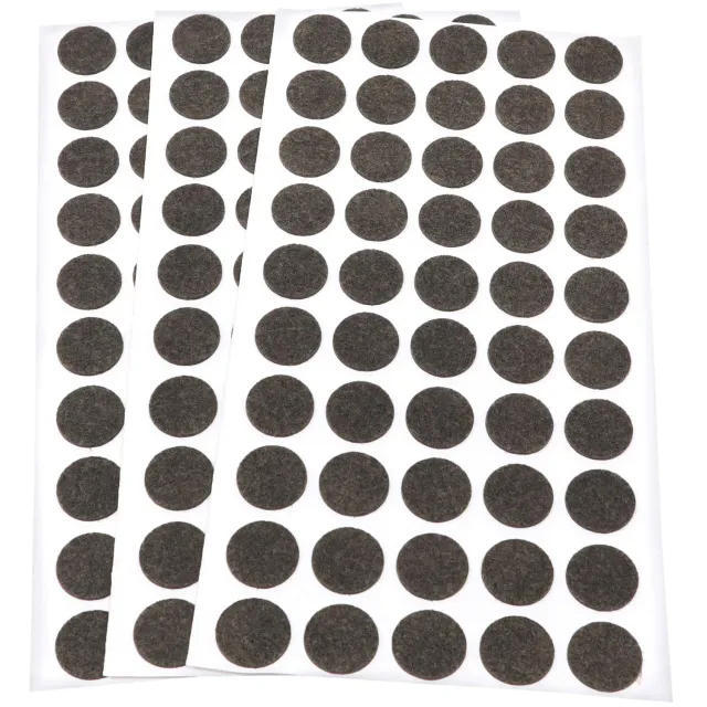 Adsamm feltrini ultrasottili Ø 16 mm marrone 150 pezzi 1,5 mm