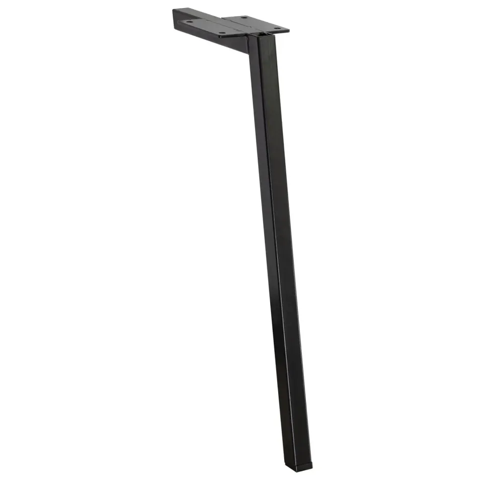 Wagner ST 5440 gamba per mobili 400 mm 1 pz nera opaca