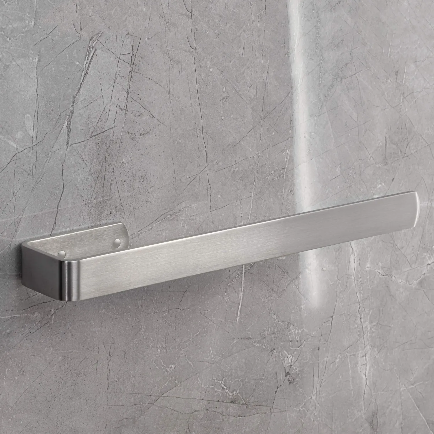 Gedotec portasciugamani laterale 340mm cromo lucido acciaio