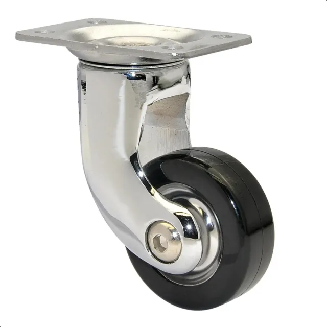 Wagner RO 0084 rotella mobile Ø40 mm nera 35 kg