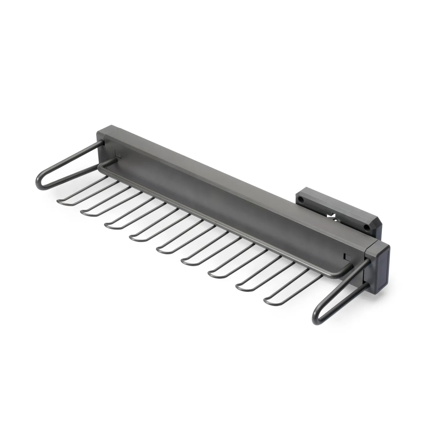 Emuca 7086513 appendiabiti estraibile soft moka 44,5 cm