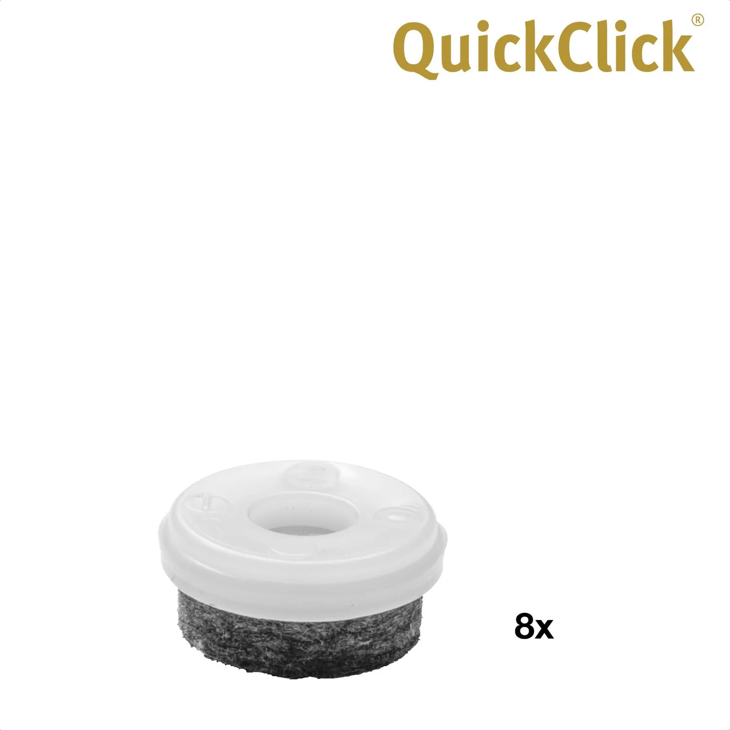 WAGNER QuickClick Inserti Feltro Ø20 8 Pezzi Ultrasoft